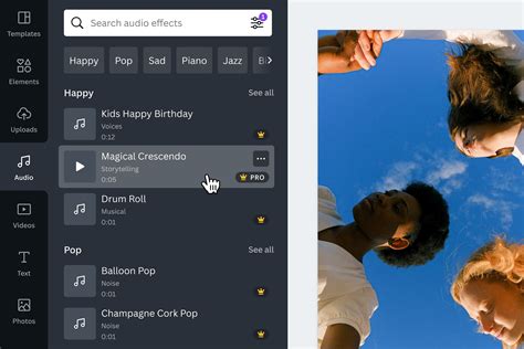 Add Audio Effects .